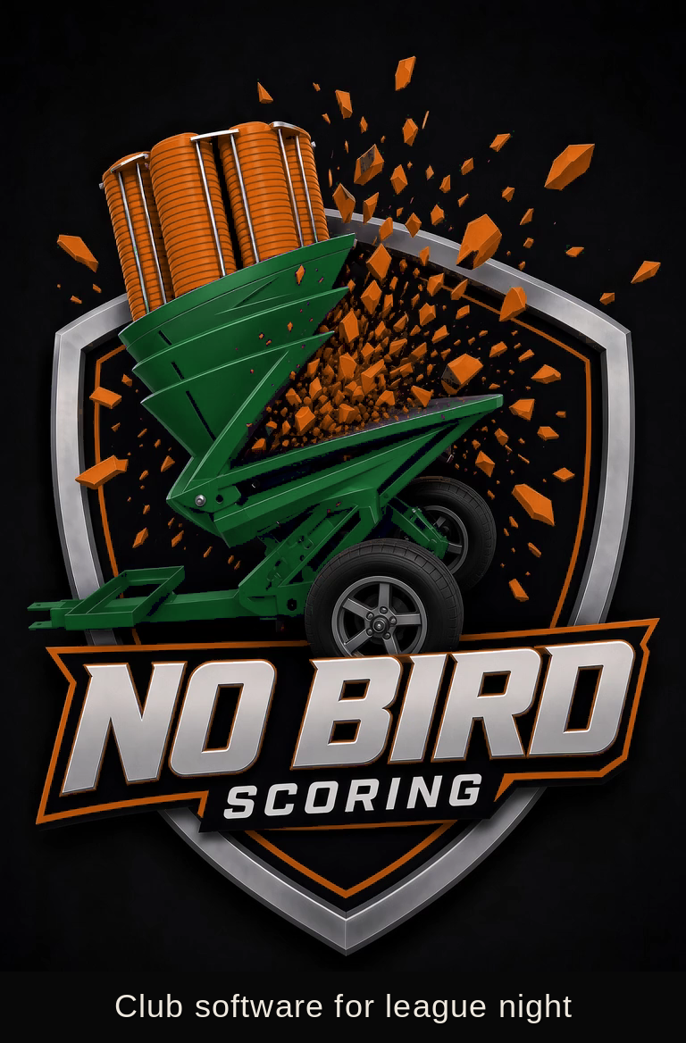 No Bird Scoring — club software for league night